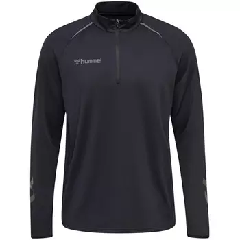 Hmlauthentic Poly Hoodie Poly Hoodie Men HUMMEL, черный/черный/белый