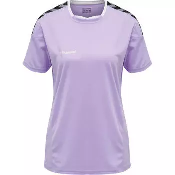 Hmlauthentic Poly Jersey S/S джерси S/S для мужчин HUMMEL, черный/черный/белый