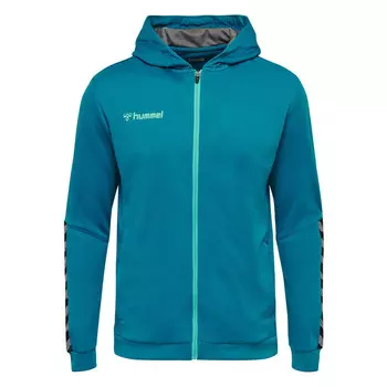 Hmlauthentic толстовка на молнии для детей, унисекс, мультиспорт HUMMEL, цвет blau