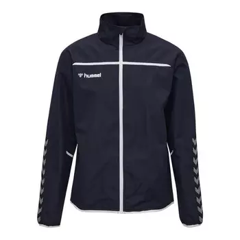 Hmlauthentic Training Jacket Унисекс Детская мультиспортивная куртка Водоотталкивающая HUMMEL, цвет blau