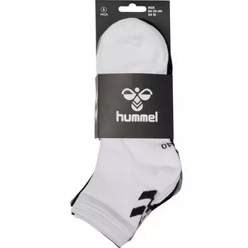 Hmlchevron 6 пар носков средней длины 6 пар носков унисекс HUMMEL, белый/черный/черный