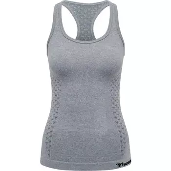 Hmlci Бесшовная женская футболка для йоги HUMMEL, цвет grau