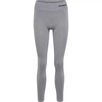 Hmlci бесшовные женские обтягивающие леггинсы для йоги Mw Scrunch, гибкие HUMMEL, цвет grau
