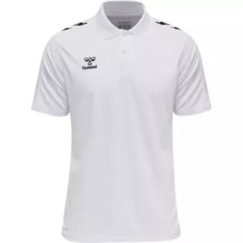 Hmlcore Xk Функциональная рубашка поло унисекс HUMMEL, белый
