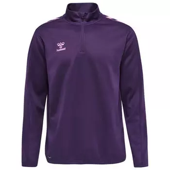 Hmlcore Xk Half Zip Poly Sweat Толстовка унисекс HUMMEL, бирюзовый/темно-синий/темно-синий