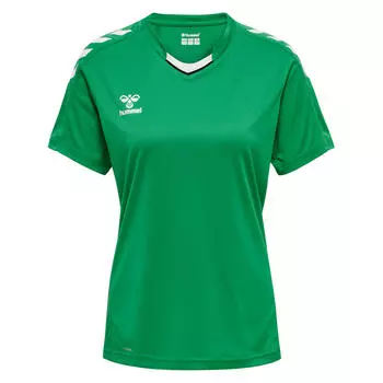 Hmlcore Xk Poly Jersey S/S Woman Women's Jersey S/S Ladies HUMMEL, изумрудно-зеленый