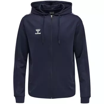 Hmlcore Xk Zip Hood Sweat Multisport Толстовка HUMMEL, цвет blau