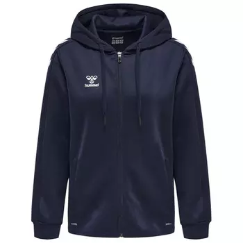 Hmlcore Xk Zip Hood Sweat Woma Женская толстовка для мультиспорта HUMMEL, цвет blau
