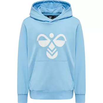 Hmlcuatro Толстовка унисекс для детей Athleisure из органического хлопка с переработанным полиэстером HUMMEL, цвет blau