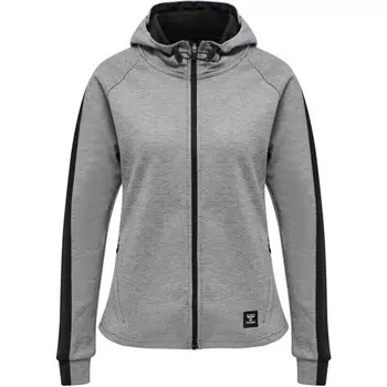 Hmlessi Zip Толстовка женская для йоги на молнии HUMMEL, цвет grau