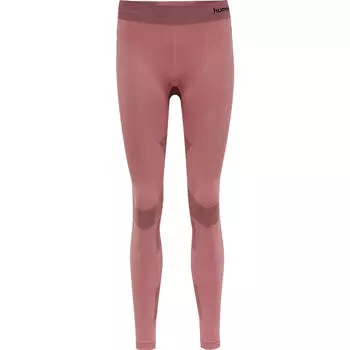 Hmlfirst Бесшовные тренировочные узкие женские леггинсы HUMMEL, темно-синий/темно-синий/темно-синий