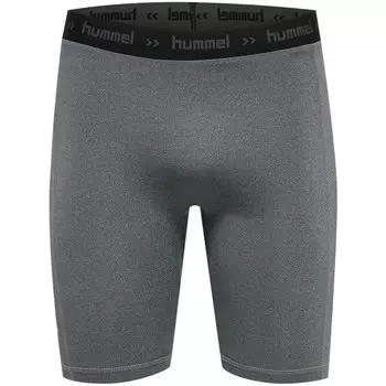 Hmlgg12 Тренировочные Короткие Колготки Леггинсы Мужские HUMMEL, черный