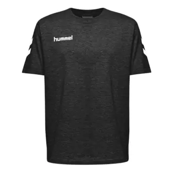 Hmlgo Cotton Zip Hoodie Мужская хлопковая толстовка с капюшоном HUMMEL, черный/черный/белый