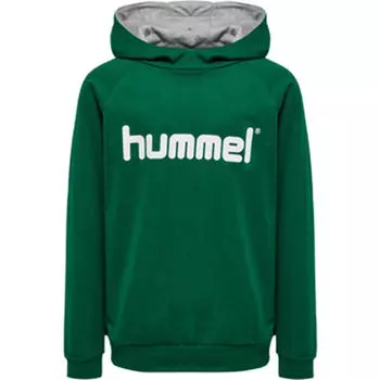 Hmlgo Logo Hoodie Детская мультиспортивная толстовка унисекс с капюшоном HUMMEL, цвет weiss