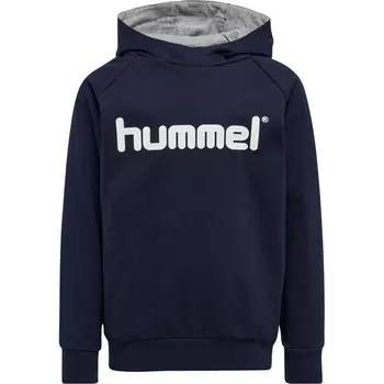 Hmlgo Logo Hoodie Детская мультиспортивная толстовка унисекс с капюшоном HUMMEL, цвет blau