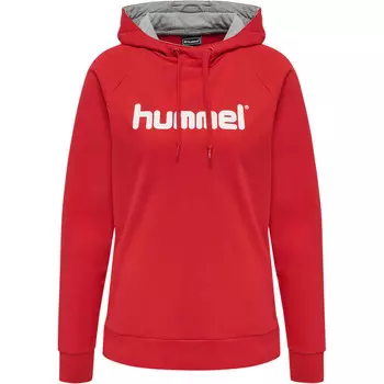 Hmlgo Logo Hoodie Женская толстовка для мультиспорта HUMMEL, цвет rosa