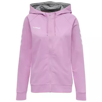 Hmlgo Zip Hoodie Женская мультиспортивная толстовка HUMMEL, цвет rosa