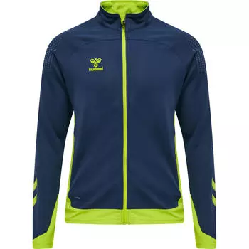 Hmllead Poly Zip Jacket Men HUMMEL, темно-синий/темно-синий/темно-синий