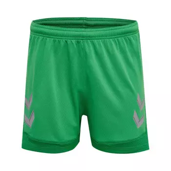 Hmllead шорты женские футбольные HUMMEL, цвет gruen