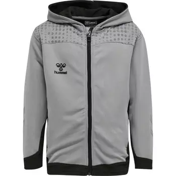 Hmllead толстовка на молнии унисекс для детей Футбол HUMMEL, цвет grau