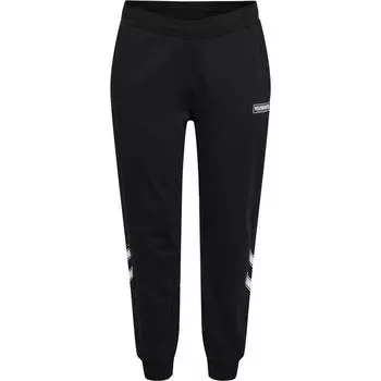 Hmllegacy Wo Regular Pants Plus женские спортивные брюки для отдыха HUMMEL, цвет schwarz