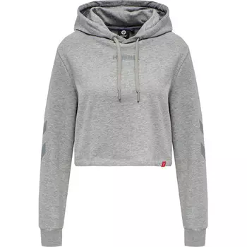 Hmllegacy Woman Укороченная толстовка с капюшоном Женские худи HUMMEL
