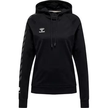 Hmlmove Grid Cotton Hoodie Woman Hoodie Women HUMMEL, черный