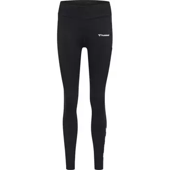 Hmlmt Chipo Женские леггинсы для йоги со средней талией и технологией Beecool HUMMEL, цвет schwarz