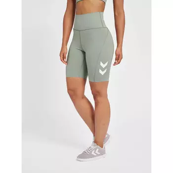 Hmlmt Grace Hw узкие женские шорты для йоги, узкие, гибкие HUMMEL, цвет grau