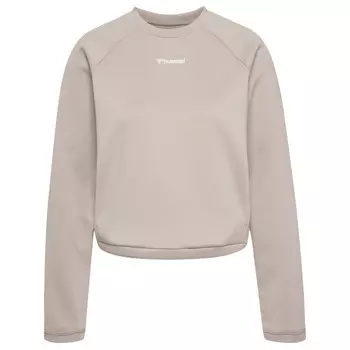 Hmlmt Kalu Короткая толстовка для женщин для йоги HUMMEL, цвет gruen