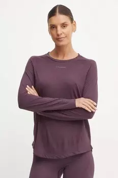 HmlMT VANJA футболка для тренировок с длинными рукавами Hummel, фиолетовый