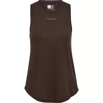 Hmlmt Vanja Top женский топ для йоги из переработанного полиэстера. HUMMEL, цвет braun