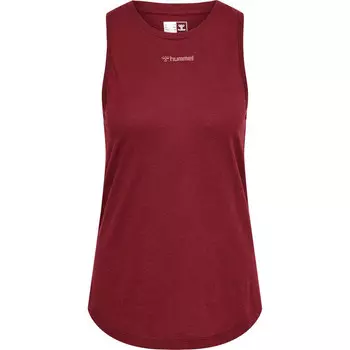 Hmlmt Vanja Top женский топ для йоги из переработанного полиэстера. HUMMEL, цвет rot