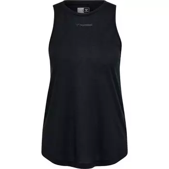 Hmlmt Vanja Top женский топ для йоги из переработанного полиэстера. HUMMEL, цвет schwarz