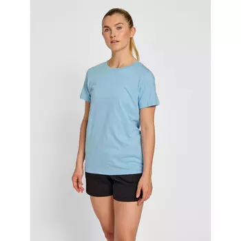 Hmlred Heavy T-Shirt Женская футболка S/S Женская футболка S/S HUMMEL, цвет blau