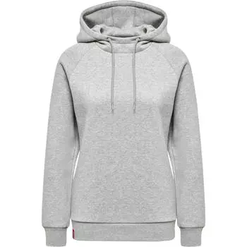 Hmlred Heavy Zip Hoodie Woman Hoodie Ladies HUMMEL, черный