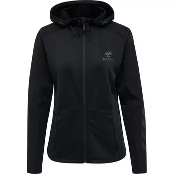 Hmlselby Zip Hoodie Женская толстовка с капюшоном на молнии HUMMEL, черный
