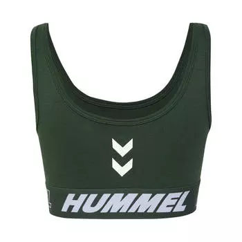 Hmlte Maja - комплект из 2 спортивных топов, женский спортивный топ для тренировок HUMMEL, цвет gruen