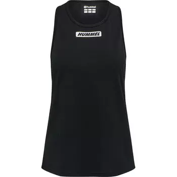 Hmlte Tola Tank Top Женская тренировочная футболка HUMMEL, цвет schwarz
