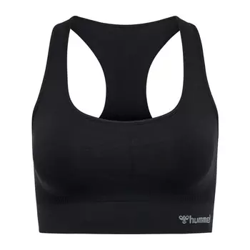 Hmltif Бесшовный спортивный топ Женский спортивный топ HUMMEL, павлин синий