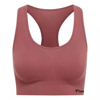 Hmltif Бесшовный спортивный топ Женский спортивный топ HUMMEL, Бордо