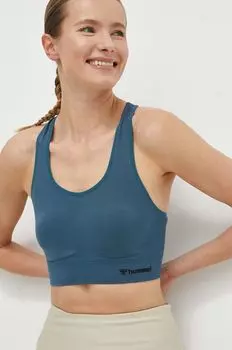 HmlTIF спортивный бюстгальтер Hummel, бирюзовый
