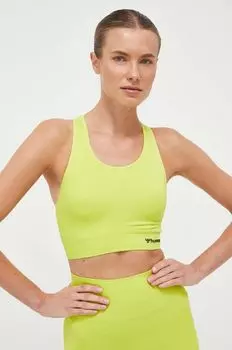 HmlTIF спортивный бюстгальтер Hummel, зеленый