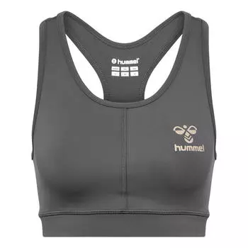 Hmprint Bra женский спортивный бюстгальтер для тренировок HUMMEL, цвет grau
