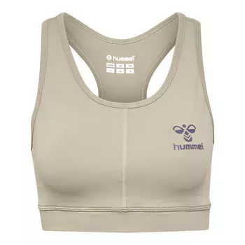 Hmprint Bra женский спортивный бюстгальтер для тренировок HUMMEL, цвет gruen