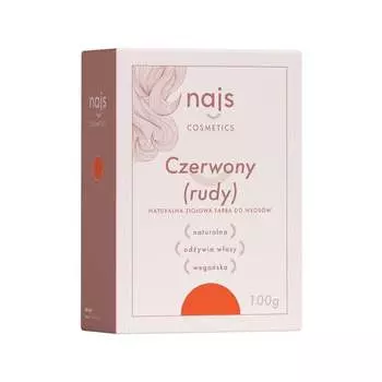 Хна Руда, 100 г Najs, Czerwony Rudy