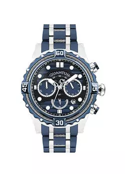 Hng1094.390 стальные мужские наручные часы Quantum, синий