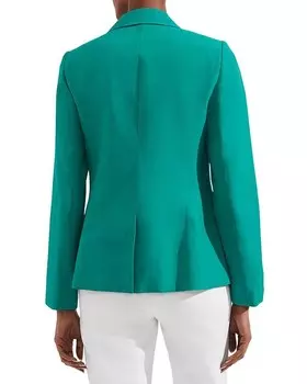 HOBBS LONDON Жакет Trinity на одной пуговице, зеленый