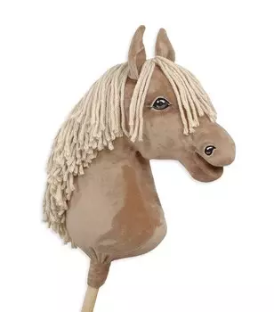 Hobby Horse Большая Лошадь на палке Премиум - Изабеловаты А3 Super Hobby Horse