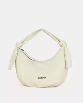 Хобо лимонного цвета Caminatta, бежевый
